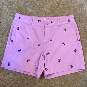 St. John’s Bay Palm tree shorts size 8